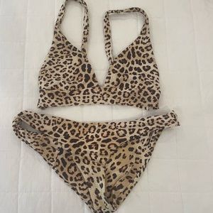 Boys & Arrows Cheetah Print Bikini